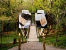 1 Bedroom Dazzle Treehouse Accommodation in a Woodland Setting near Holditch, Dorset, England